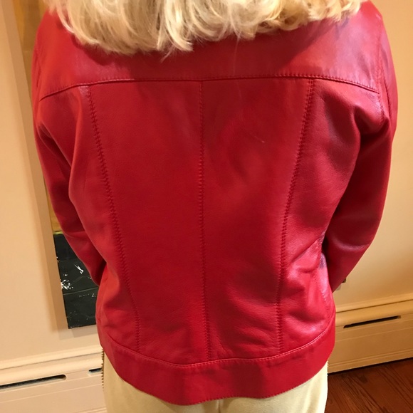 Botticelli Leather Jacket - Picture 2 of 6